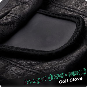 Guantes de Golf Profesionales Ligeros de Cuero Genuino para Hombre, Logotipo Personalizado, Impermeables, Correa de Muñeca Ajustable, Alta Calidad, MOQ Bajo - Product Image 4