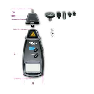 Instrument de mesure de vitesse contact/sans contact de combinaison de tachymètre numérique BETA - Product Image 5