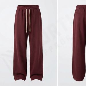 กางเกงจ็อกเกอร์ทรงตรงผ้าฝ้ายสำหรับผู้ชาย รุ่น Flare Bottom แบบสั่งทำพิเศษ เอวยางยืด สีสันปรับแต่งได้ ชุดกีฬาเนื้อผ้านุ่ม - Product Image 1