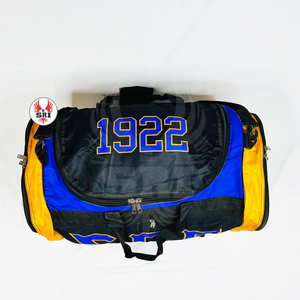 Sigma Gamma Rho Sorority Sublimated Women Duffel <b>Bag</b> | SGRho Sorority Sublimated <b>Ladies</b> Custom Style Tote Polyester Duffel <b>Bag</b> - Product Image 4