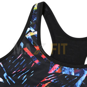 Venta al por mayor de logotipo personalizado de las mujeres sublimación Running Gym Yoga Bra personalizado transpirable mujeres entrenamiento Sujetador deportivo - Product Image 5