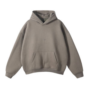 High Quality Pullover Hoodie <b>Thick</b> <b>Fleece</b> Premium Warm Winter Sweatshirt Stylish Casual Streetwear Trendy Tracksuit - Product Image 2