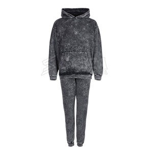 Ensemble de survêtement délavé à l'acide pour femme confortable et léger parfait pour un usage quotidien et athlétique - Product Image 6