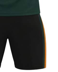 Manufacturer Custom Dark Green And Black Soccer Jersey <b>Set</b> V Neck Short Sleeve Breathable Polyester Football Uniform Team Wear - Product Image 5