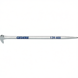 GEDORE 139-400 Herramienta Multifuncional con Cabezal de Rodillo, Palanca de 400 mm de Longitud, 14 mm de Diámetro, Galvanizada - Product Image 3