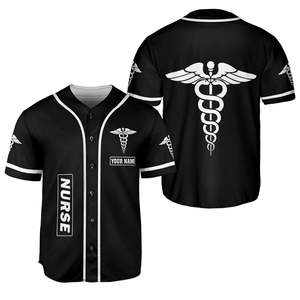 Camisetas de béisbol sublimadas personalizadas de alta calidad Sublimación de tinte de grado profesional para uso en clubes escolares y torneos - Product Image 3