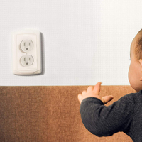 Couvercles de prise de sécurité pour bébé et enfant, fiches de sortie, norme américaine, couvercle de prise étanche pour bébé