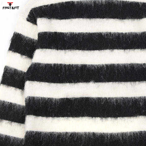 Suéter de Punto para Hombre, Cuello Redondo, Personalizable con Logotipo Frontal, Antiarrugas, Antibolitas, Secado Rápido, a la Moda - Product Image 6