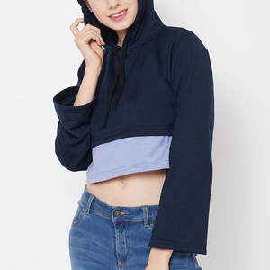 2025-26 Superventas Top corto de Invierno para mujer Sudadera con capucha Colores atractivos Cuello con capucha Impreso Technics Ropa de calle de bajo precio - Product Image 5