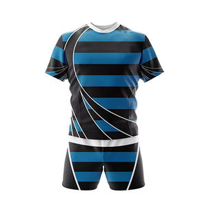 Conjuntos de Uniformes de Rugby OEM Transpirables que Absorben la Humedad, Hechos a Medida, Ropa de Fútbol de Poliéster de Alta Calidad, Nuevo Diseño - Product Image 3