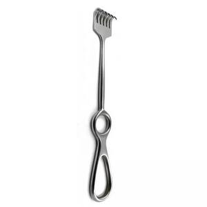 Retractor Volkman quirúrgico de acero inoxidable 8,5 "Sharp 6 puntas 0,5mm Separación de hueso Manual CE aprobado - Product Image 3