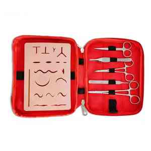 Instrumentos quirúrgicos personalizados ecológicos más vendidos, kits de sutura de grado hospitalario para estudiantes, enfermeras, primeros auxilios esenciales - Product Image 2