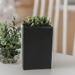CBR8312BK - แผ่นสี่เหลี่ยมแบนสีดำขนาดใหญ่ - 8x2.5x12 - Product Image 5