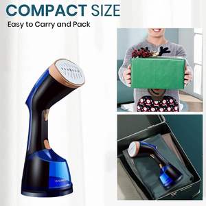 Fer à vapeur portable Sokany 1200W, mini fer à main avec réservoir d'eau de 250 ml, fonction pliable pour un usage domestique et extérieur, 220V - Product Image 5