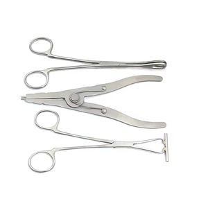 9-Piece Stainless Steel Surgical Instruments <b>Kit</b> for Body <b>Piercing</b> Forceps Clamps CE Certified Low MOQ 5 Pieces DEBONAIR - Product Image 3