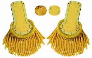 อุปกรณ์เสริมเครื่องแบบทางยุทธวิธี แผ่นปักไหล่แบบมีพู่ห้อยประดับด้วยเส้นทองคุณภาพสูง สำหรับกองทัพบกอังกฤษ - Product Image 4