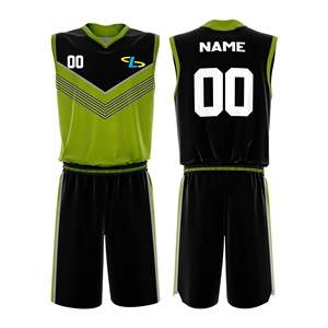 Uniforme de basket-ball personnalisé 100% polyester respirant à séchage rapide pour adultes unisexes - Haute qualité pour une utilisation sportive en extérieur, prix raisonnable - Product Image 3