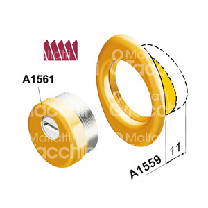 ระบบเสาหินศิลปะเกลียว BD250N-25D1ศิลปะโรเตอร์ BD351N-25D1ป้องกันการกระแทกแบบเกลียวป้องกันการฉีกขาด - Product Image 1