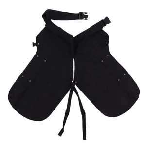 Tablier en cuir de maréchal-ferrant léger de qualité supérieure ceinture Velcro réglable porte-ongles magnétiques 4 poches pour couteau à sabot à boucle - Product Image 4