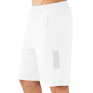 Pantalones cortos de entrenamiento para gimnasio para hombre, cintura elástica, secado rápido, ligeros, transpirables, para correr, entrenamiento, deportes negros, pantalones cortos de talla grande para hombre - Product Image 4