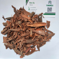 Écorce de cannelle cassia naturelle brisée, bâtonnets de Bhringa, marque TINIMEX, origine Yen Bai, carton de 25 kg, usage industriel, 100 % pur