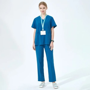Nouveaux ensembles de gommages pour infirmières pour femmes uniformes médicaux vêtements de travail pour hôpital clinique dentaire Salon de beauté Spa accessoires tricotés - Product Image 4