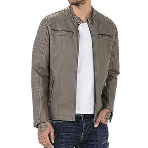 Meilleur prix Veste en cuir de mouton de haute qualité pour hommes personnalisée Veste de mode d'hiver Fabriqué au Pakistan - Product Image 5