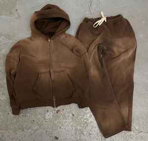 ชุดวอร์มเอวยางยืดแบบปรับแต่งได้เป็นมิตรกับสิ่งแวดล้อมชุดฤดูหนาวน้ำหนักเบาระบายอากาศได้ดีปรับแต่งด้านหน้าได้ - Product Image 2