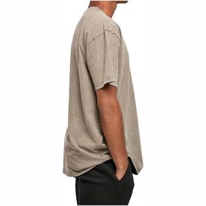 เสื้อยืดสำหรับผู้ชายเสื้อยืดสีพื้นแบบสั่งทำเสื้อยืดหรูหราเสื้อยืดพิมพ์โลโก้แบบกำหนดเองเสื้อยืดเปล่าคอใหญ่ - Product Image 2