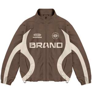 ชุดวอร์มผ้าฟลีซสำหรับผู้ชายเนื้อผ้าฝ้ายกันลมพิมพ์ลายสำหรับฤดูหนาว - Product Image 5