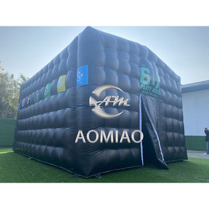 Popular iluminación exterior iglú tienda cubo inflable club nocturno tienda mejor valorada al aire libre tiendas inflables - Product Image 1