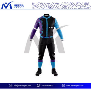 Ensemble de maillots de baseball OEM ODM pour hommes avec impression personnalisée uniformes sportifs en tissu à mailles respirant pour ligue professionnelle ou tenue de club - Product Image 3