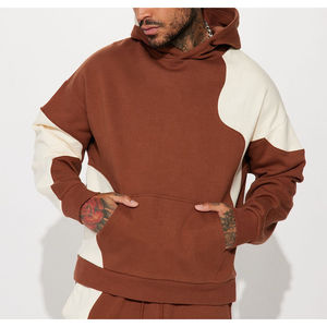 Sudadera con Capucha Extra Grande para Hombre, 100% Algodón, 500 g/m², Logotipo Personalizado, Impresión Puff, Talla Grande XS, Invierno, Suministro al por Mayor, con Capucha, XL - Product Image 3