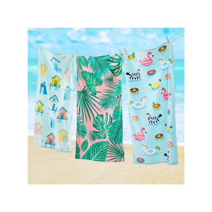 Toalla de Playa Premium de 34x70 Pulgadas, Alta Densidad, Diseño de Rayas de Velour, para Cruceros, Playa, Piscina, Viajes y Ocio, con Envío Eficiente y Preparado para Exportación - Product Image 3