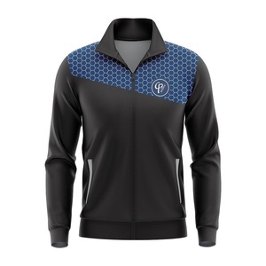 Cp Plus Size Chaquetas para hombre Unisex Tela transpirable Sublimación Panel Zip Sudaderas con capucha y chaqueta para hombres y mujeres jóvenes - Product Image 3