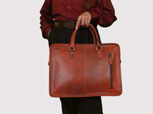 Maletín de negocios impermeable de gran capacidad, maletín de cuero para ordenador portátil, maletín para hombre, almacenamiento, Reunión, información de archivo, 2017 - Product Image 5