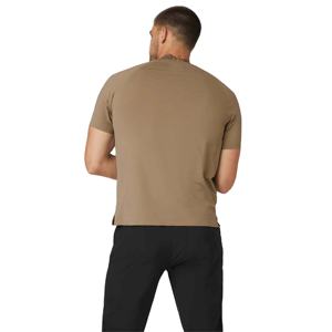 เสื้อยืดสำหรับผู้ชายเสื้อยืดออกกำลังกายผ้าแห้งเร็วทำจากโพลีเอสเตอร์สำหรับใส่ออกกำลังกาย - Product Image 5