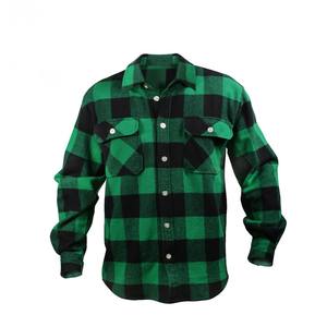 PADDED SHIRT <b>FUR</b> <b>LINED</b> LUMBERJACK FLANNEL WORK <b>JACKET</b> WARM THICK CASUAL TOP HEAVYWEIGHT BUFFALO PLAID TARTAN FLANNEL SHIRTS - Product Image 6