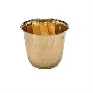 Pot de fleur en laiton couleur or métal planteur maison décorative plante support extérieur fenêtre boîte jardin décoratif Pots support - Product Image 2