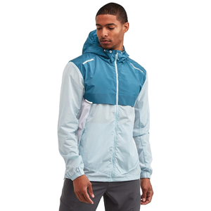 Veste coupe-vent pour homme personnalisée OEM, tissu respirant à séchage rapide, tailles plus grandes, veste coupe-vent pour sports d'hiver, épaisseur fine - Product Image 5