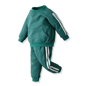 Conjunto Deportivo de Invierno Personalizado para Adultos, Niños y Niñas, Sudadera con Capucha de Manga Larga, Pantalones Jogger, Dos Piezas - Product Image 5