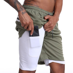 Streetwear Men's Gym <b>Shorts</b> Sublimation Dtg Printing Polyester <b>5</b> <b>Inch</b> <b>Inseam</b> <b>Shorts</b> Elastic Waistband Top Quality Mesh <b>Short</b> - Product Image 1