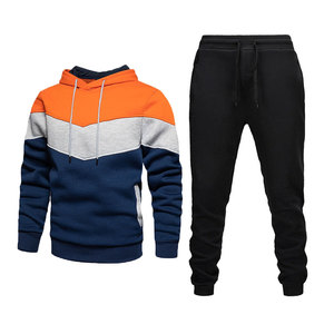 Los chándales deportivos con logotipo personalizado más vendidos para hombre 100% algodón de alta calidad peso pesado invierno de talla grande longitud completa - Product Image 1