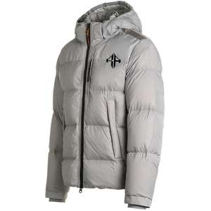 ATLANTIC, nueva chaqueta de invierno con logotipo personalizado más vendida, chaqueta acolchada con cremallera estampada transpirable de poliéster 100% - Product Image 5