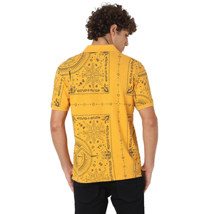 New 100% Cotton Custom Breathable Polo Shirt High Quality Custom Printed Logo Men's Polo Shirts - Product Image 5