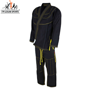 เสื้อผ้า Jiu Jitsu สำหรับผู้ชาย,เครื่องแต่งกายแบบกำหนดเองโดย FM LOGAN Sports ผ้าฝ้าย100% พร้อมศิลปะการต่อสู้และชุดกีฬา - Product Image 2