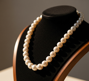 High Quality Handcrafted Women's Cultured Freshwater <b>Pearl</b> Beaded <b>Necklace</b> <b>Gold</b> White Colors AAA Grade Third Party Certified - Product Image 4