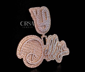 Moissanite de bonne qualité diamant glacé Deliyo grand pendentif parfait pour les événements spéciaux disponibles au meilleur prix - Product Image 5