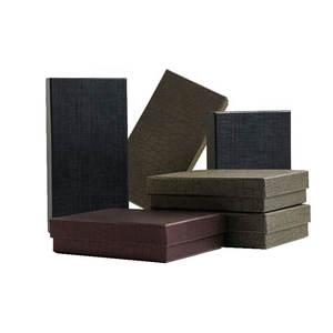 Caja rígida hecha a medida de fábrica para la venta Tapa de impresión de logotipo personalizado OEM y caja rígida de cartera base - Product Image 5