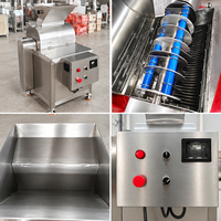 Machine à déchiqueter la viande électrique commerciale au prix d'usine, machine à déchiqueter la viande en acier inoxydable de qualité alimentaire